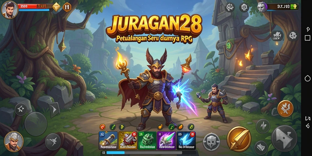 Tampilan gameplay JURAGAN28 yang seru dan penuh aksi.