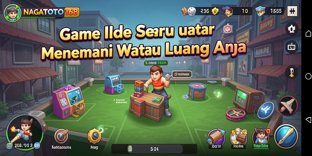 Tampilan gameplay santai dan menawan pada NAGATOTO168.